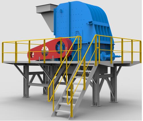 MF系列反擊式破碎機模塊破碎站