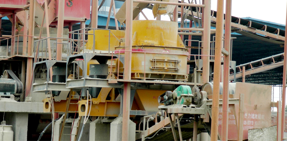 白云石加工案例 - 山東某白云石制砂生產(chǎn)線(xiàn)