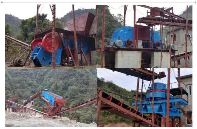 四川雅安:450t/h混凝土砂石骨料生產(chǎn)線(xiàn)