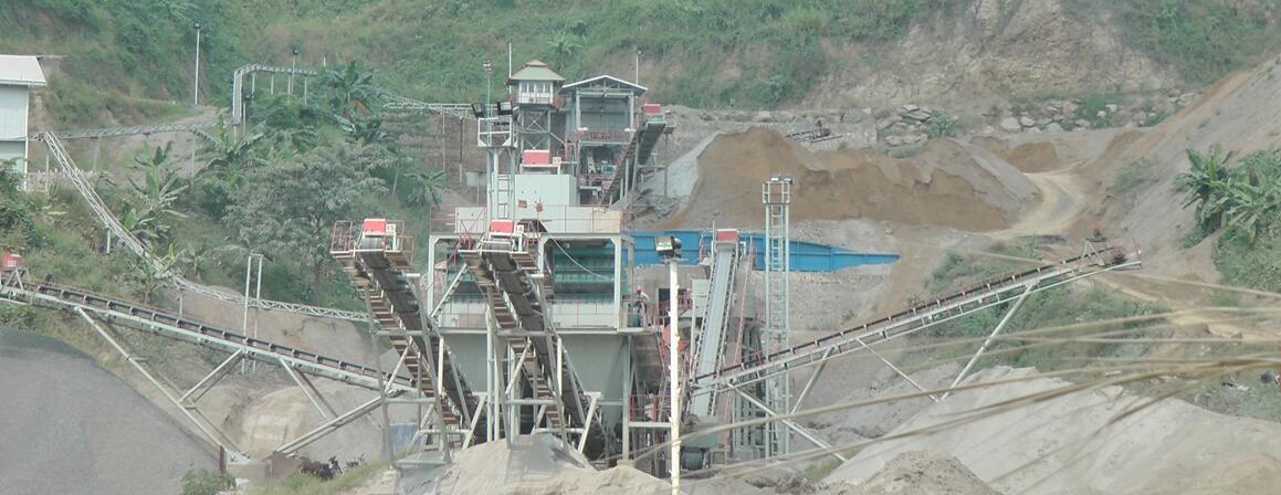 印度尼西亞450t/h建筑用骨料生產線 - 現(xiàn)場圖片