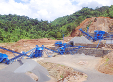 馬來(lái)西亞：300t/h建筑用骨料生產(chǎn)線