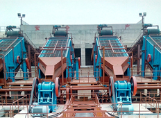 陜西咸陽(yáng)1200t/h篩分破碎水洗系統(tǒng)|陜西篩分破碎生產(chǎn)線