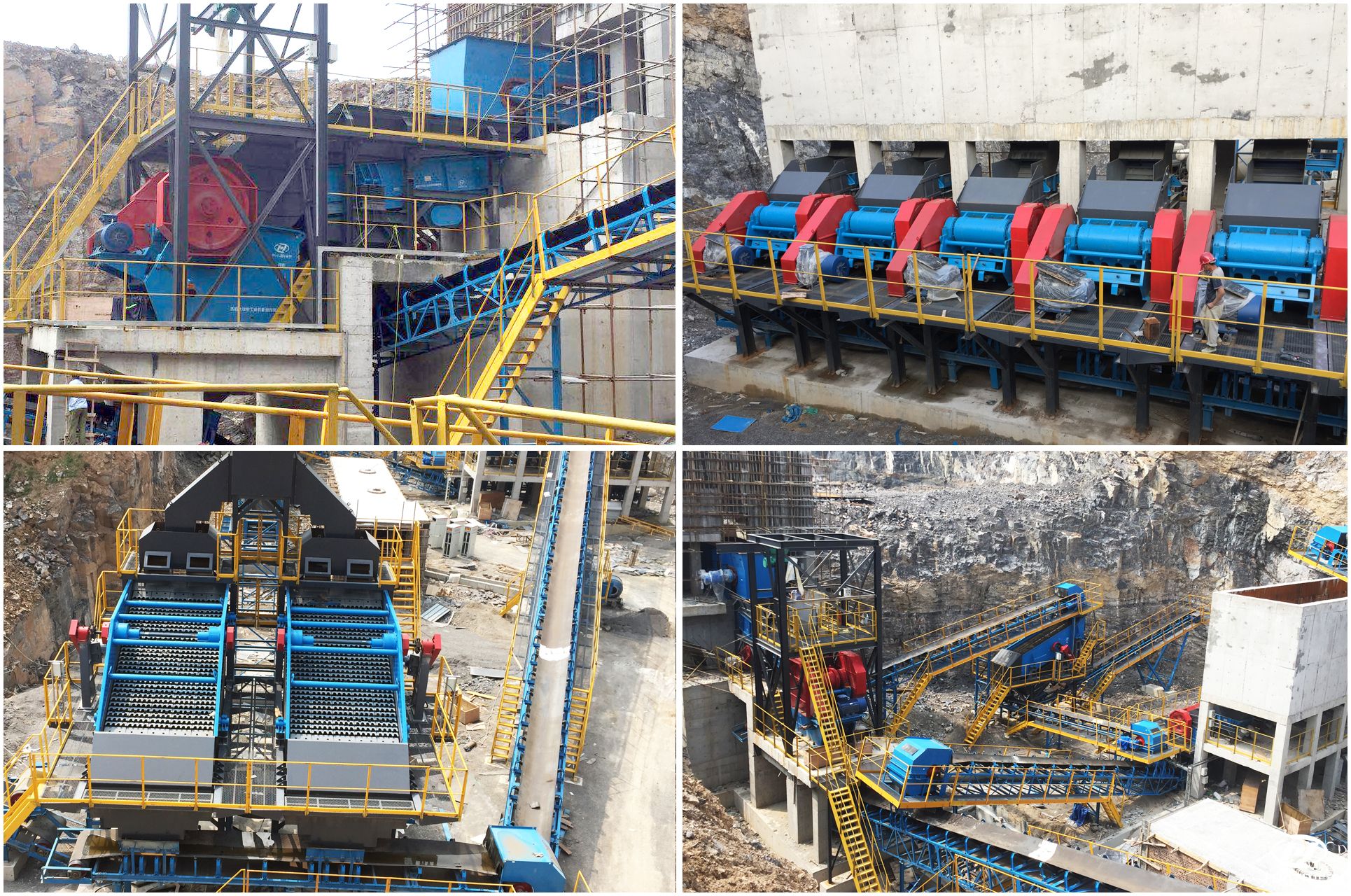 山西晉城600t/h石灰石生產(chǎn)線