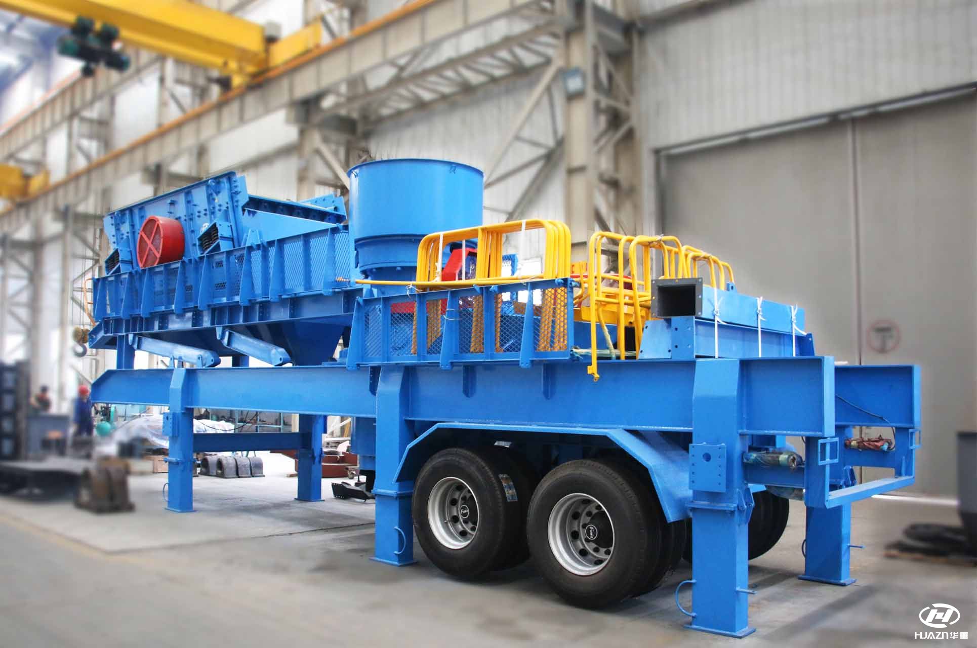 圓錐破碎機移動站