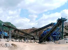 云南石林400噸/小時(shí)石灰石、大理石綠色環(huán)保砂石生產(chǎn)線