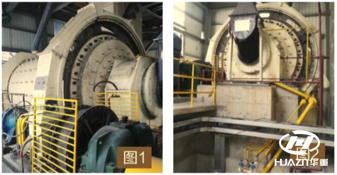 山西某鋼廠棒磨機(jī)處理石灰石現(xiàn)場(chǎng)圖