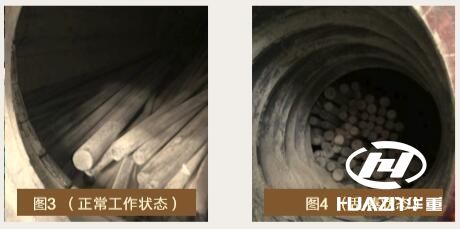 磨機(jī)出現(xiàn)漲肚、亂 棒現(xiàn)象