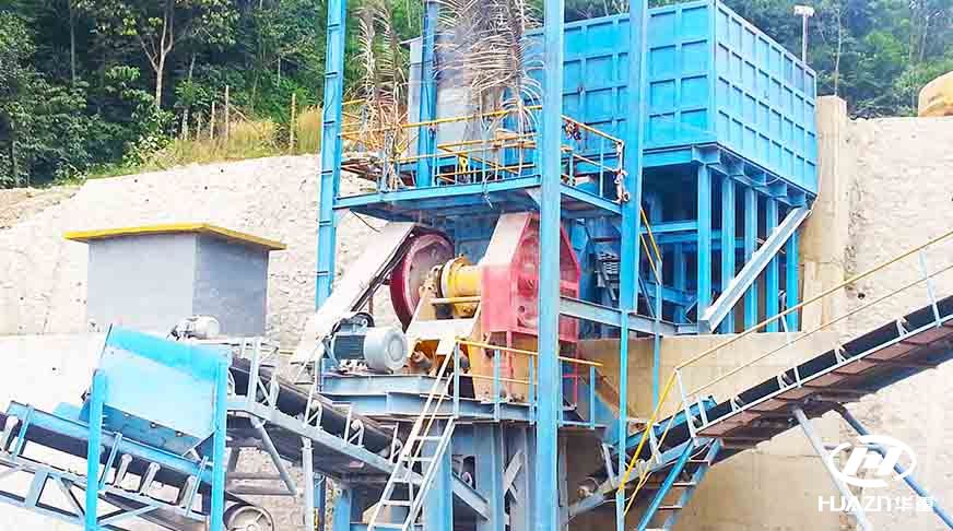 顎式破碎機破碎生產(chǎn)線