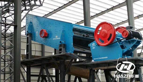 大華重工時產200噸砂石骨料破碎生產線在洛寧上線