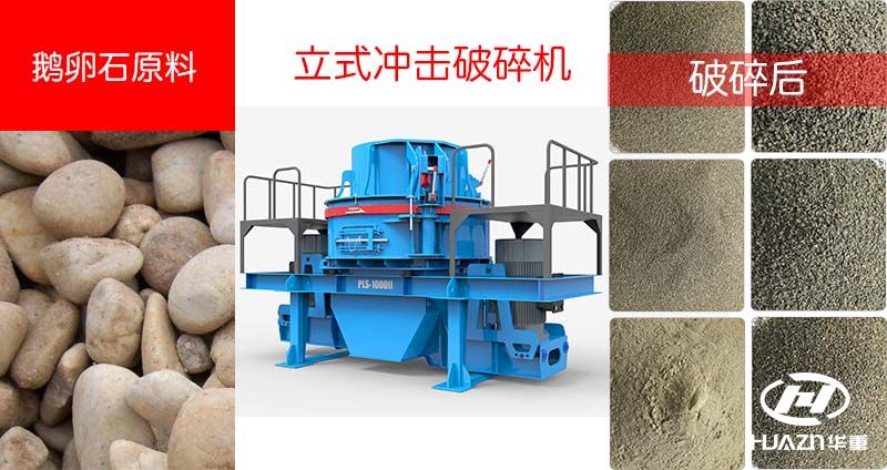 沖擊破碎機(jī)破碎物料