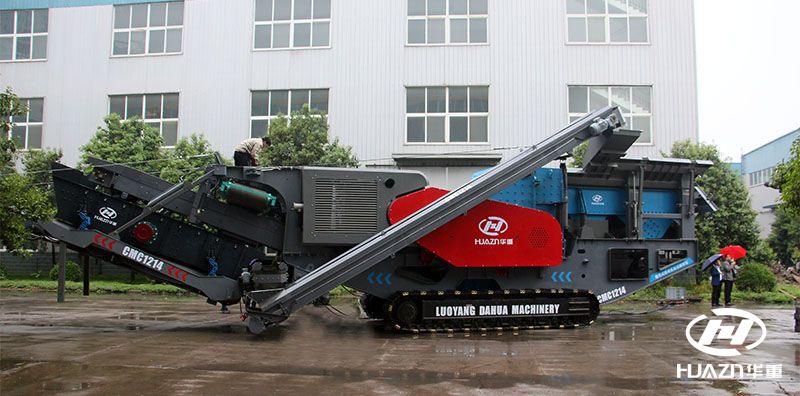 反擊式破碎機(jī)移動(dòng)碎石機(jī)