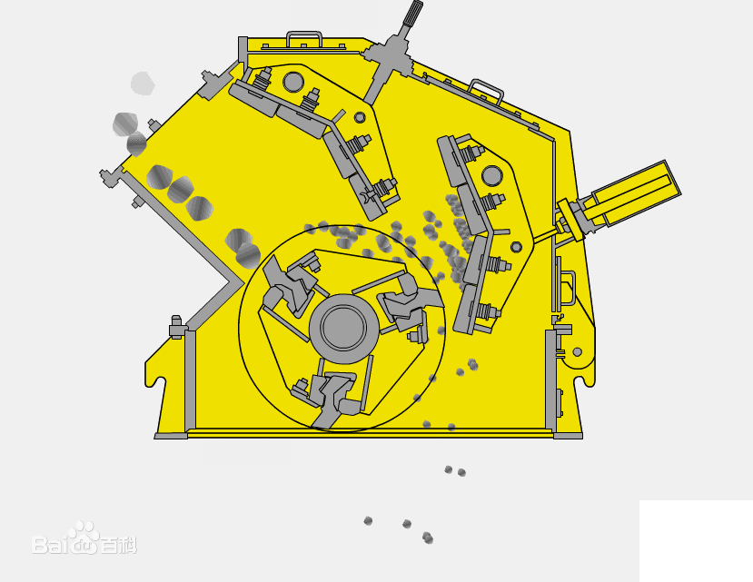 反擊式破碎機(jī)工作原理