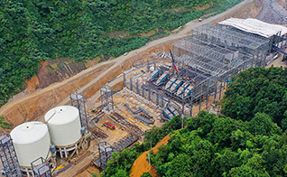 江西九江硅石時產(chǎn)2000噸EPC項目生產(chǎn)線