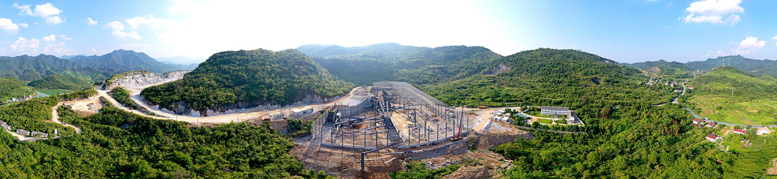 安徽時產(chǎn)2000噸砂石骨料生產(chǎn)線