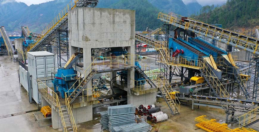 時產(chǎn)1000噸骨料生產(chǎn)線