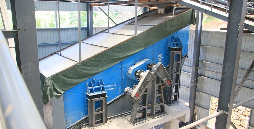 時(shí)產(chǎn)400噸的振動(dòng)篩