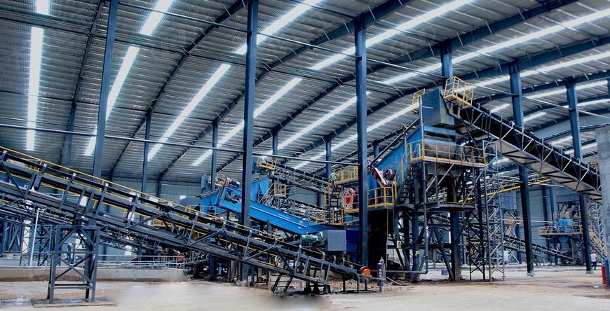 年產160萬噸鵝卵石生產線