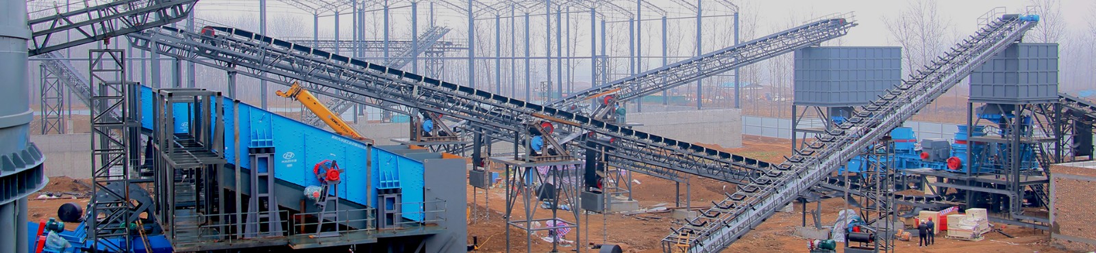 河南洛寧時(shí)產(chǎn)800噸EPC鵝卵石生產(chǎn)線項(xiàng)目