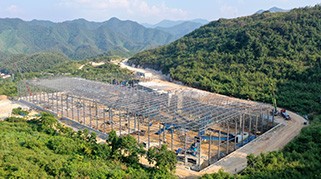 安徽池州EPC項(xiàng)目生產(chǎn)線(xiàn)