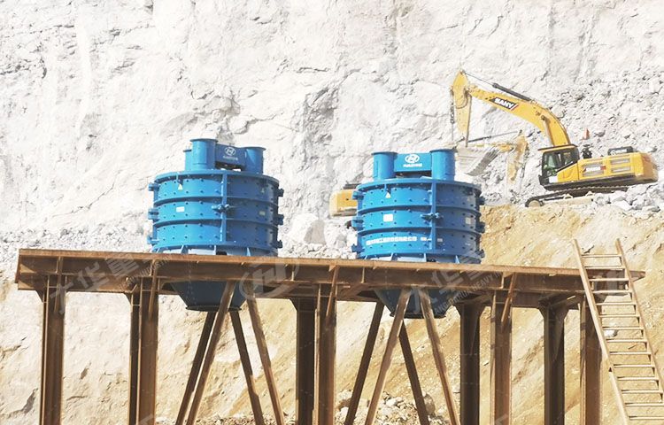 廣西時產(chǎn)2000噸石灰石生產(chǎn)線安裝進(jìn)行中