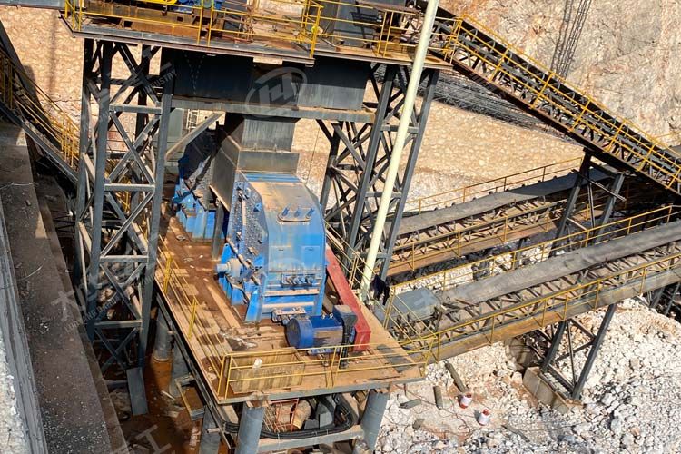 反擊破碎機(jī)應(yīng)用現(xiàn)場