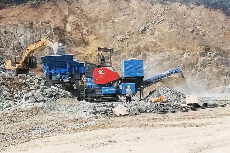 移動(dòng)顎式破碎機(jī)