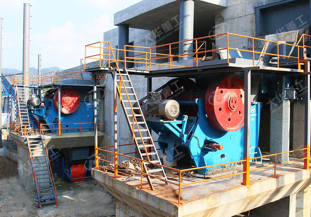 顎式破碎機生產線