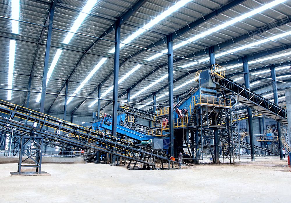 移動破碎生產(chǎn)線