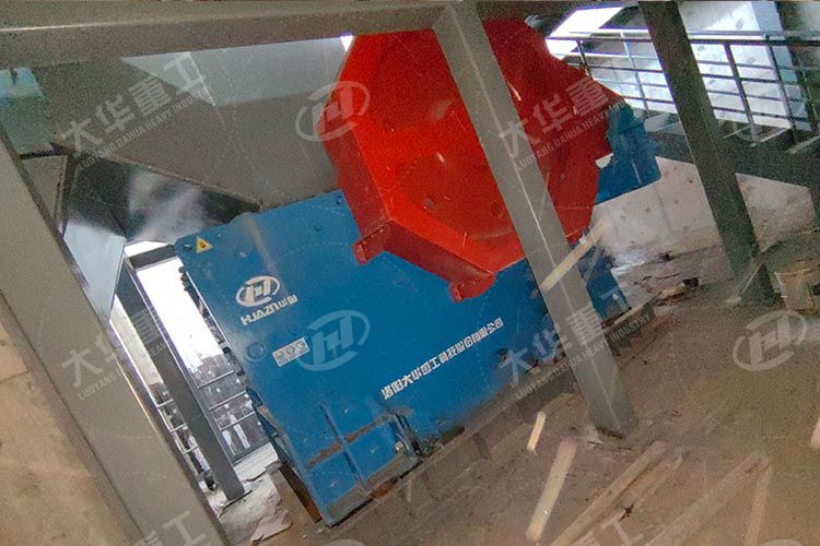 洛陽大華重工科技股份有限公司在浙江衢州的時產1000噸砂石骨料生產線