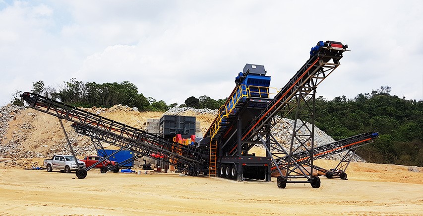 大華重工移動(dòng)破碎機(jī)：馬來(lái)西亞砂石生產(chǎn)的高效利器 