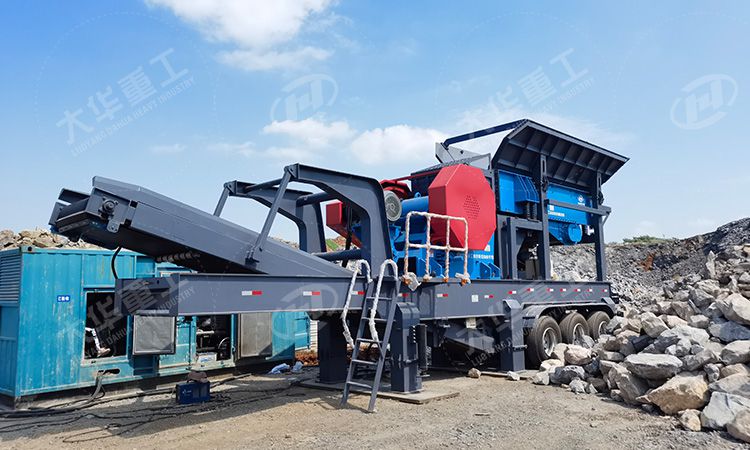 移動式建筑垃圾破碎機(jī)